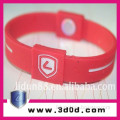 new butterfly design 1200-2000cc ion silicone bracelet